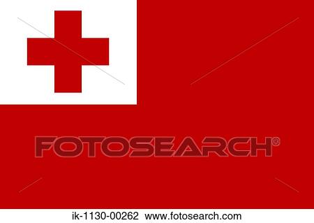 Tonga National Flag View Large Photo Image Stock Image - Tonga National Flag. Fotosearch