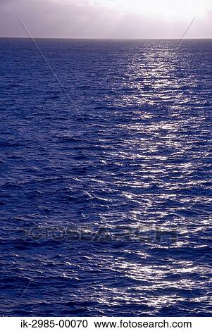 Stock Image - Tranquil Scene of Sea at Okinawa Prefecture, Japan. Fotosearch