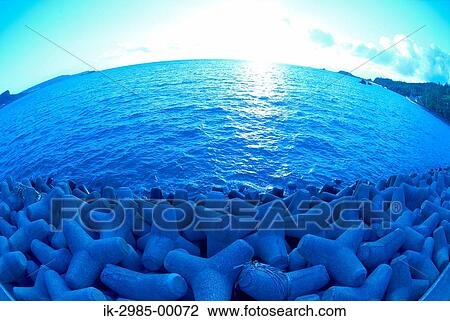 Tranquil Scene of Sea at Okinawa Prefecture, Japan View Large Photo Image Stock Image - Tranquil Scene of Sea at Okinawa Prefecture, Japan. Fotosearch