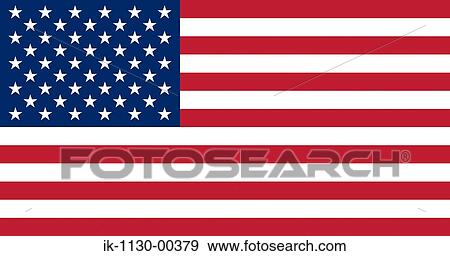 Stock Photo - United States of America National Flag. Fotosearch