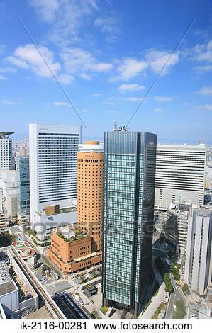 View of Umeda Buildings in Japan View Large Photo Image Stock Image - View of Umeda Buildings in Japan. Fotosearch