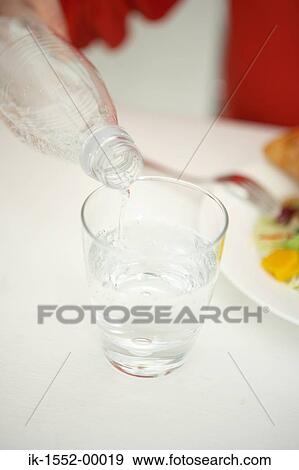 Water pouring into glass View Large Photo Image Stock Photo - Water pouring into glass. Fotosearch