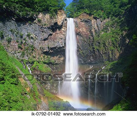 Waterfall in Kegon, Japan View Large Photo Image Stock Image - Waterfall in Kegon, Japan. Fotosearch