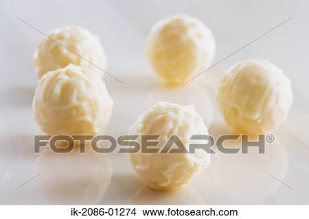 White Chocolates on White Background View Large Photo Image Picture - White Chocolates on White Background. Fotosearch