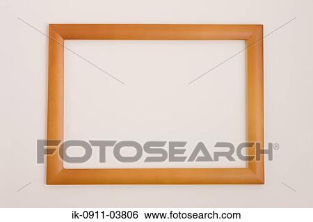Wooden picture frame View Large Photo Image Stock Photograph - Wooden picture frame. Fotosearch