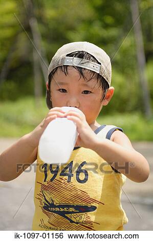 Stock Photograph - Young Boy. Fotosearch