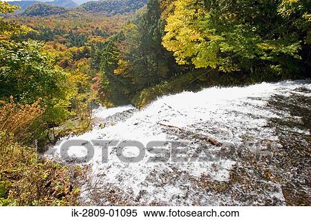 Yutaki Falls in Tochigi Prefecture, Japan View Large Photo Image Stock Photography - Yutaki Falls in Tochigi Prefecture, Japan. Fotosearch