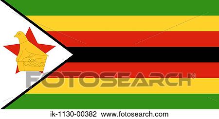 Zimbabwe National Flag View Large Photo Image Stock Image - Zimbabwe National Flag. Fotosearch
