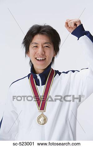 A Happy Winner View Large Photo Image Stock Image - A Happy Winner. Fotosearch