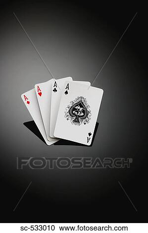 Aces cards of all four suits View Large Photo Image Stock Image - Aces cards of all four suits. Fotosearch