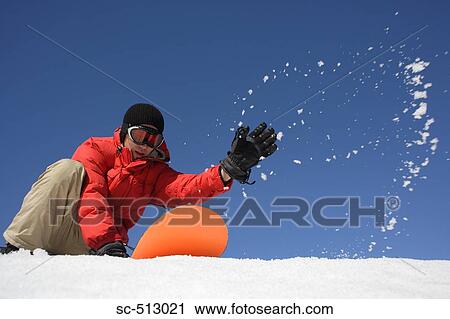 Asian male snowboarder View Large Photo Image Stock Image - Asian male snowboarder. Fotosearch