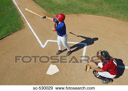 Stock Photo - Baseball Players. Fotosearch