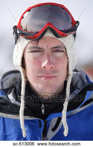 Caucasian male snowboarder View Large Photo Image Stock Photograph - Caucasian male snowboarder. Fotosearch