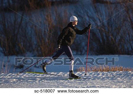 Cross-Country Skier View Large Photo Image Stock Photo - Cross-Country Skier. Fotosearch