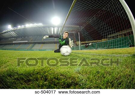 Goalie Missing A Save View Large Photo Image Stock Photo - Goalie Missing A Save. Fotosearch