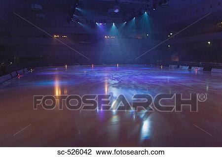 Ice rink stadium View Large Photo Image Stock Image - Ice rink stadium . Fotosearch