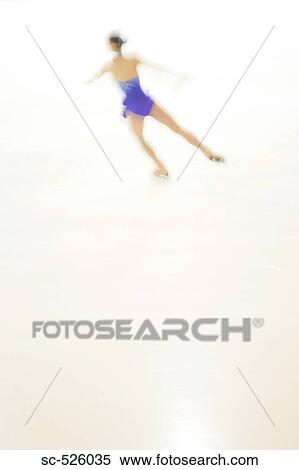 Ice Skating Woman View Large Photo Image Stock Photography - Ice Skating Woman. Fotosearch