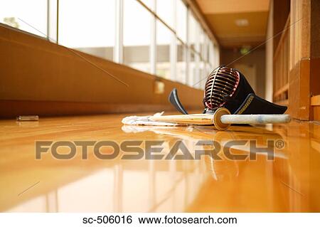 Stock Photograph - Japanese Kendo Fencing Equipment. Fotosearch