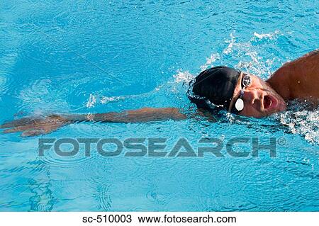 Male swimmer View Large Photo Image Stock Image - Male swimmer. Fotosearch