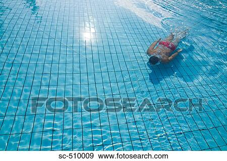 Male swimmer under water View Large Photo Image Stock Photo - Male swimmer under water. Fotosearch
