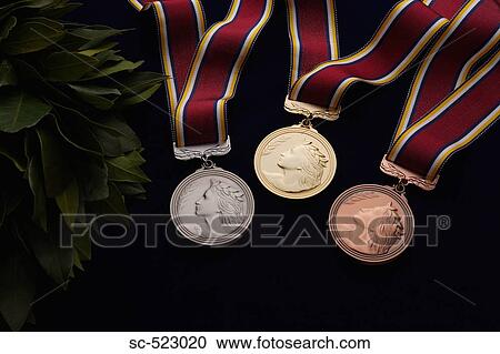 Stock Image - Medals. Fotosearch
