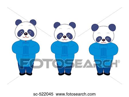 Panda Bowing View Large Photo Image Stock Photography - Panda Bowing. Fotosearch
