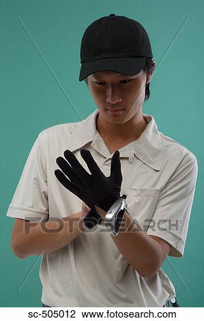 Portrait of Asian Golf Player View Large Photo Image Stock Image - Portrait of Asian Golf Player. Fotosearch