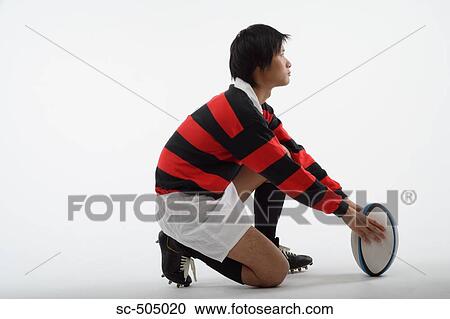 Portrait of Asian Rugby Player View Large Photo Image Stock Image - Portrait of Asian Rugby Player. Fotosearch