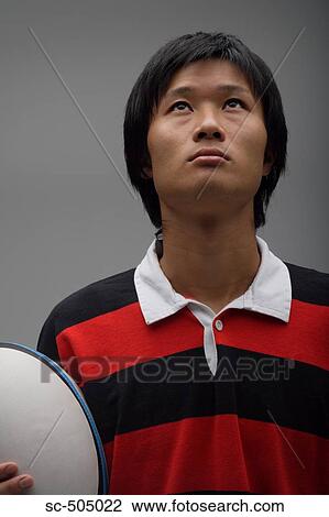 Portrait of Asian Rugby Player View Large Photo Image Stock Image - Portrait of Asian Rugby Player. Fotosearch