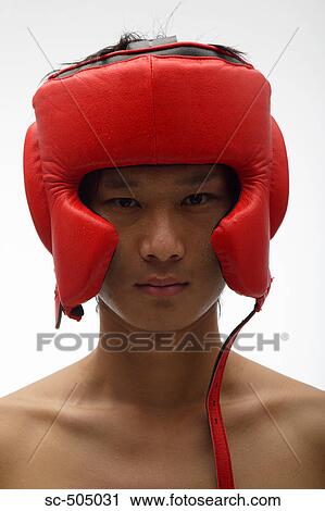 Portriat of an Asian Boxer View Large Photo Image Stock Image - Portriat of an Asian Boxer. Fotosearch