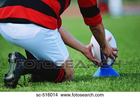 Rugby Player Setting Up A Set Peice View Large Photo Image Picture - Rugby Player Setting Up A Set Peice. Fotosearch