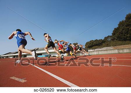 Runners Starting Off View Large Photo Image Stock Image - Runners Starting Off. Fotosearch