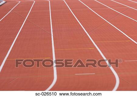 Stock Image - Running Track. Fotosearch