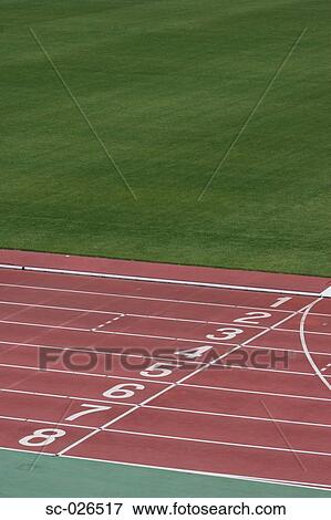 Stock Photo - Running Track. Fotosearch
