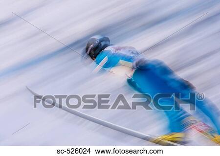 Ski Jumping View Large Photo Image Picture - Ski Jumping. Fotosearch