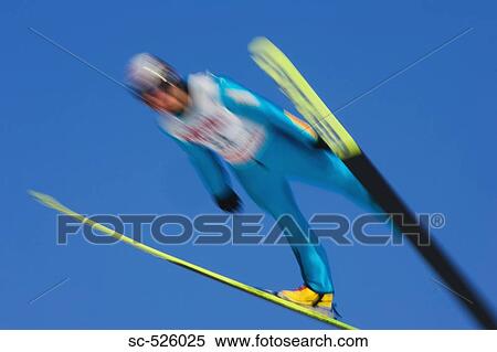 Ski Jumping View Large Photo Image Stock Photography - Ski Jumping. Fotosearch