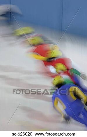 Speed Skating View Large Photo Image Stock Image - Speed Skating. Fotosearch