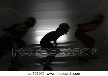 Speed Skating View Large Photo Image Stock Image - Speed Skating. Fotosearch