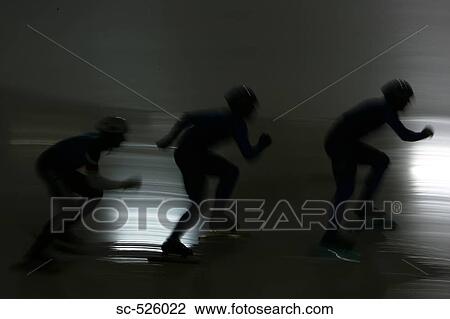 Speed Skating View Large Photo Image Stock Image - Speed Skating. Fotosearch