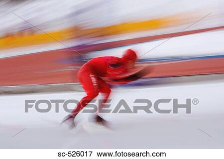 Speed Skating View Large Photo Image Stock Photo - Speed Skating. Fotosearch