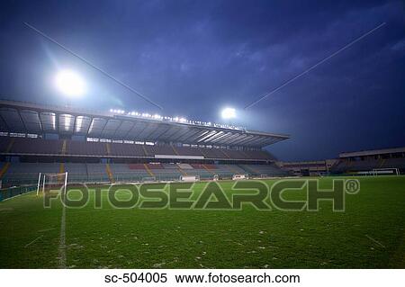 Stadium At Night View Large Photo Image Stock Photography - Stadium At Night. Fotosearch