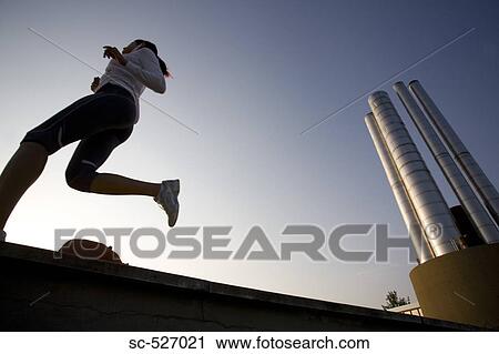 Stock Image - Teenage Jogger. Fotosearch