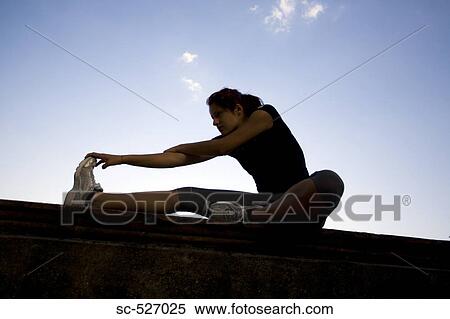 Teenager Stretching View Large Photo Image Stock Photography - Teenager Stretching. Fotosearch