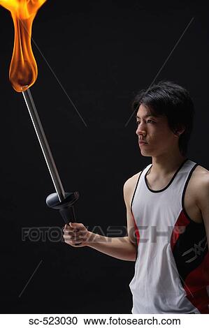 Torchbearer View Large Photo Image Stock Image - Torchbearer. Fotosearch