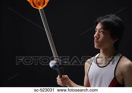 Torchbearer View Large Photo Image Stock Image - Torchbearer. Fotosearch