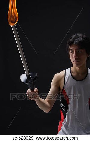 Torchbearer View Large Photo Image Stock Photo - Torchbearer. Fotosearch