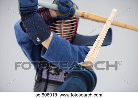 Two Kendo Fencers Sparring View Large Photo Image Stock Photo - Two Kendo Fencers Sparring. Fotosearch