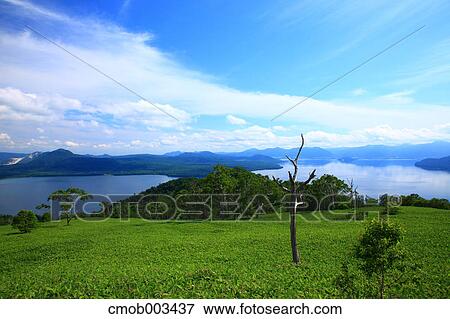 Akan National Park, Hokkaido View Large Photo Image Stock Photo - Akan National Park, Hokkaido. Fotosearch