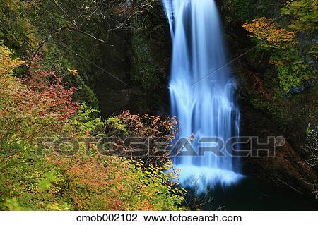Akiu Great Falls, Miyagi Prefecture View Large Photo Image Stock Image - Akiu Great Falls, Miyagi Prefecture. Fotosearch