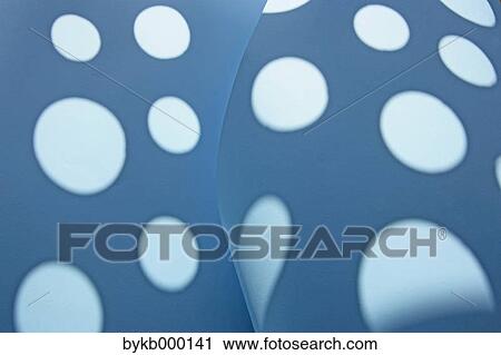 Stock Image - Blue polka dots. Fotosearch